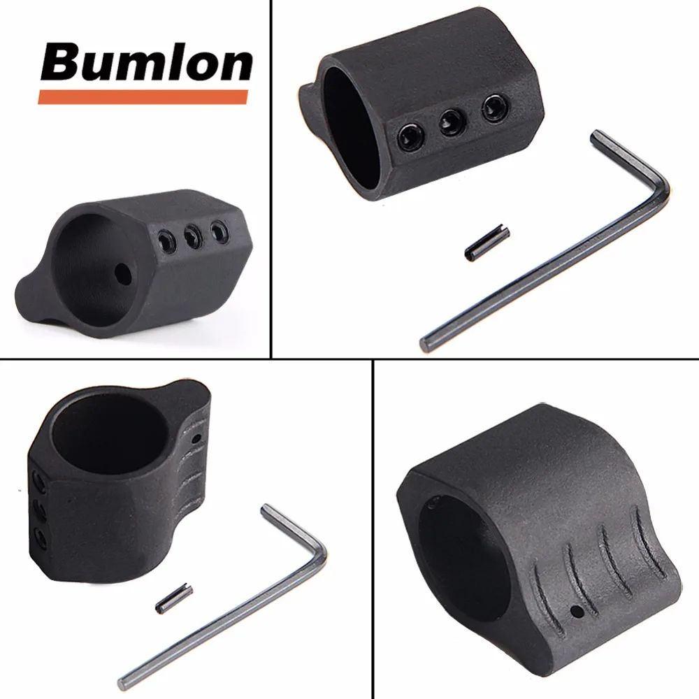 Micro Aluminum alloy Low Profile Gas Block M4 / AR15 Plus Roll pin For