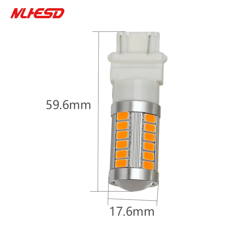 1 шт. T25 3156 3157 P27/7 Вт 33 SMD 5630 5730 СВЕТОДИОДНЫЙ Автомобильный задний светильник s 33SMD