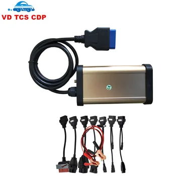

2013.R3 Keygen Activator Vd Tcs Cdp Pro Plus With Bluetooth OBD2 Scanner for Cars & Trucks 2 in 1 + Full Set 8 cables for Car