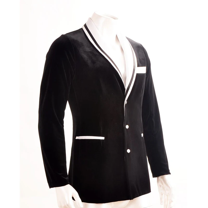 

New Professional Men Ballroom Latin Dance Tops Good Quality Black Long Sleeves Jacket For Sale Cha Cha Rumba Stage Dancing Wear