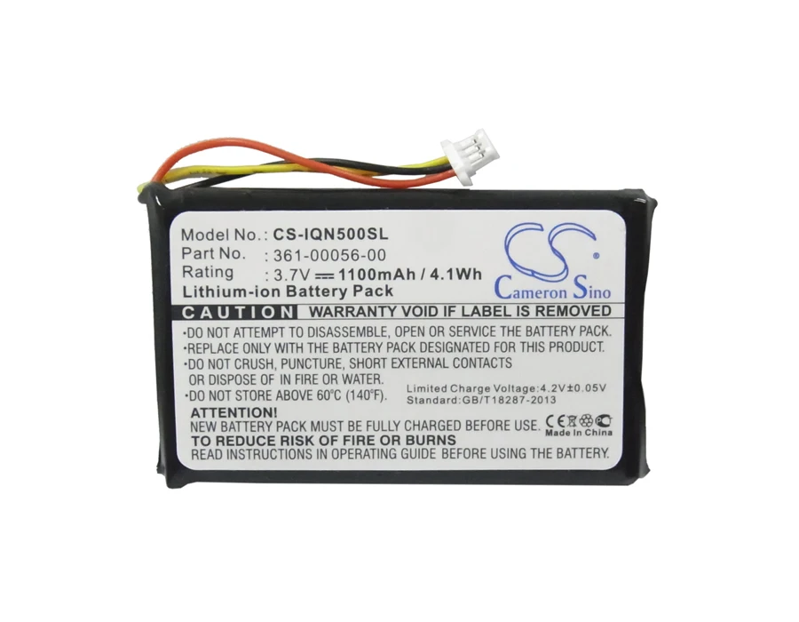 Cameron Sino 1100mah Battery 3610005600 For Garmin Nuvi 30, 50, 50lm