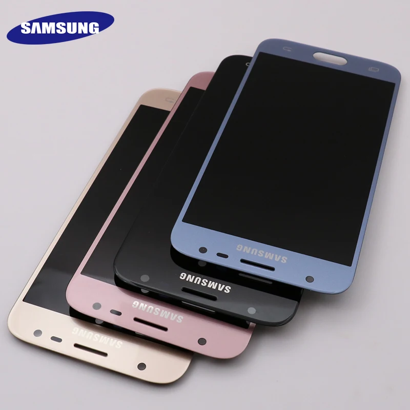 10pcs Lot Original 5 0 For Samsung Galaxy J3 17 J330 J330f J3 Pro Lcd Display Touch Screen Sigitizer Assembly Replacment Mobile Phone Lcd Screens Aliexpress