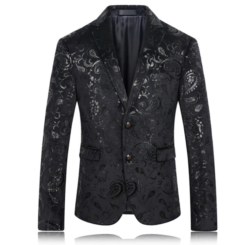 Popular Mens Embroidered Blazer-Buy Cheap Mens Embroidered Blazer lots ...