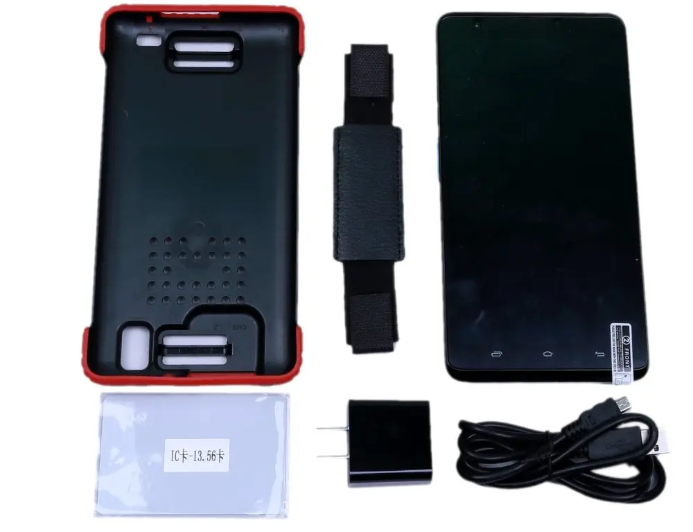 Handheld data collector with NFC reader