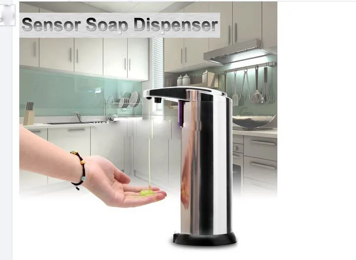

Liquid Soap Auto Sanitizer Dispenser Sensor Soap Dispenser Touch Free soap dispenser Bathroom Accessories