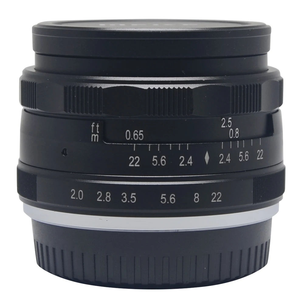 Meike MK F 50mm F2.0 large Aperture Manual Focus lens APS C for Fujifilm  cameras X A2 X E1 X E2 X E2S X T1 X T10 X Pro1 X Pro2-in Camera ...