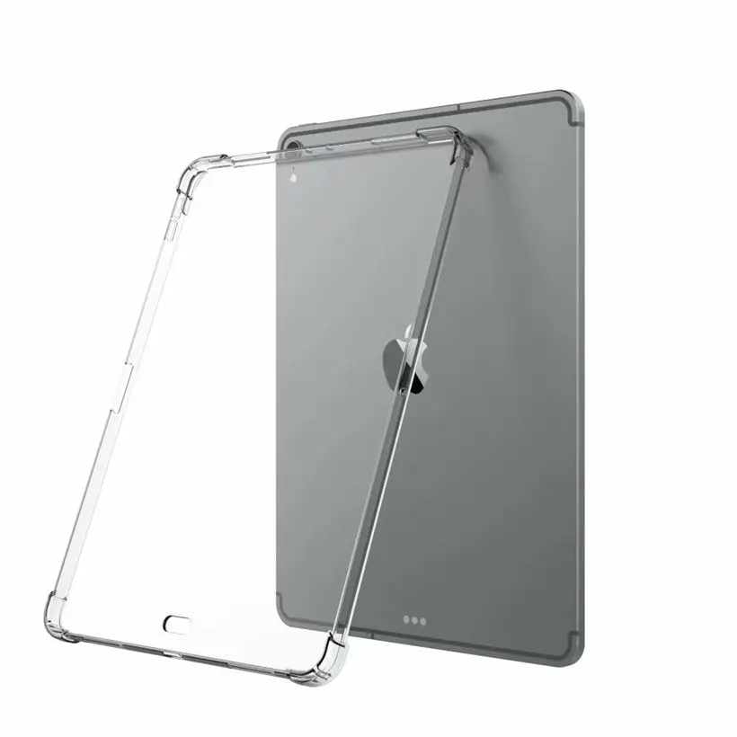 Прозрачный чехол для iPad Pro 11 2018 Обложка нового тонкий силиконовый мягкий защитный