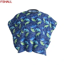 Детская Парикмахерская Стрижка волос Парикмахерская накидка стрижка фартук одежда водонепроницаемая