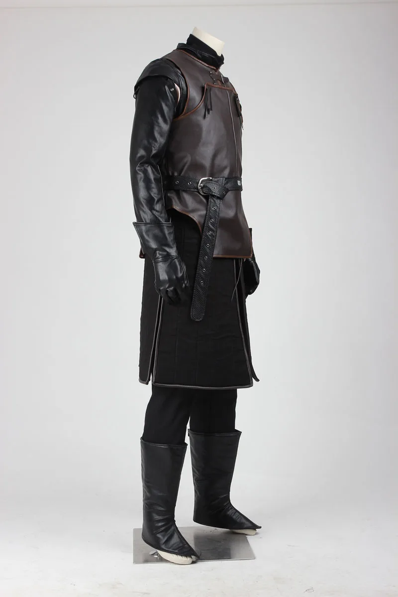 Popular Exclusive Game of Thrones Jon Snow Cosplay Costume Full Suit Customize