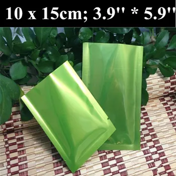 

200pcs/lot 10x15cm (3.9'' * 5.9'') Thickness 170mic Aluminum Foil Vacuum Bags,Foil Vacuum Bages,Sauce & Cheese Storage