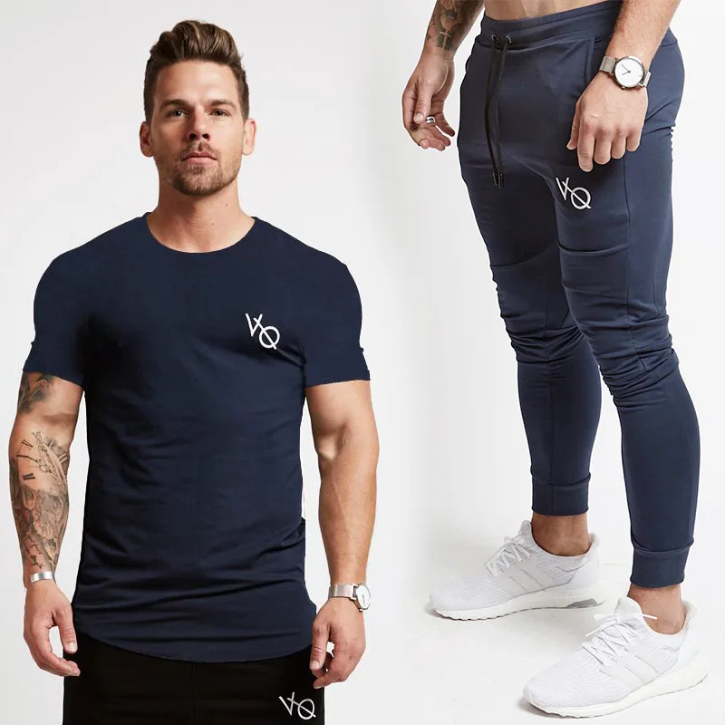 Brand 2018 Spring Summer Men's Fashion Sportswear VQ Shirt +Joggers Sets Clothes Track Tracksuits Male Plus Size Men Set Drop Sh Brand 2018 Spring Summer Men's Fashion Sportswear VQ Shirt +Joggers Sets Clothes Track Tracksuits Male Plus Size Men Set Drop Sh