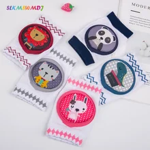 SLKMSWMDJ/летние тонкие сетчатые наколенники для малышей, хлопковые дышащие, небьющиеся, для малышей, для ползания, детские защитные приспособления