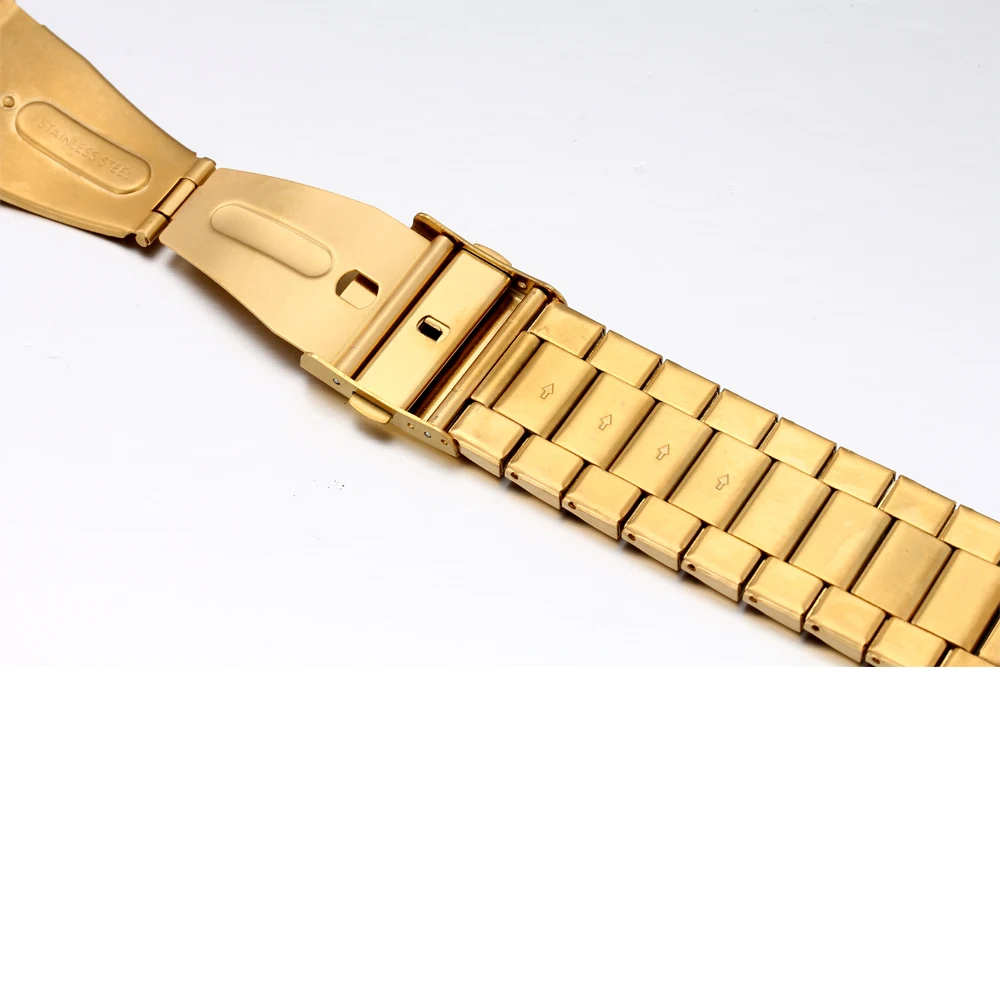 gold black silver watchband mens watches band for dz watches free shipping wholesale high quality (7)