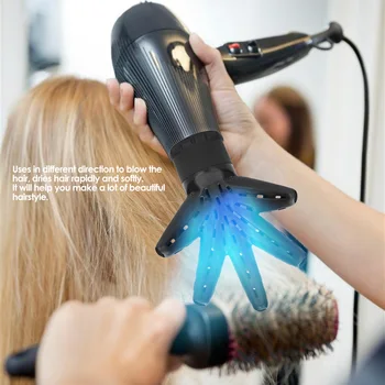 

1Pc Hand Shape Plastic Hair Drier Diffuser Hood Hairdressing for Curly Hair Salon Hair Styling Tool Hairstyling Accessory