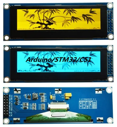 Модуль дисплея на органических светодиодах SSD1322 3 12 дюйма 16 контактов SPI