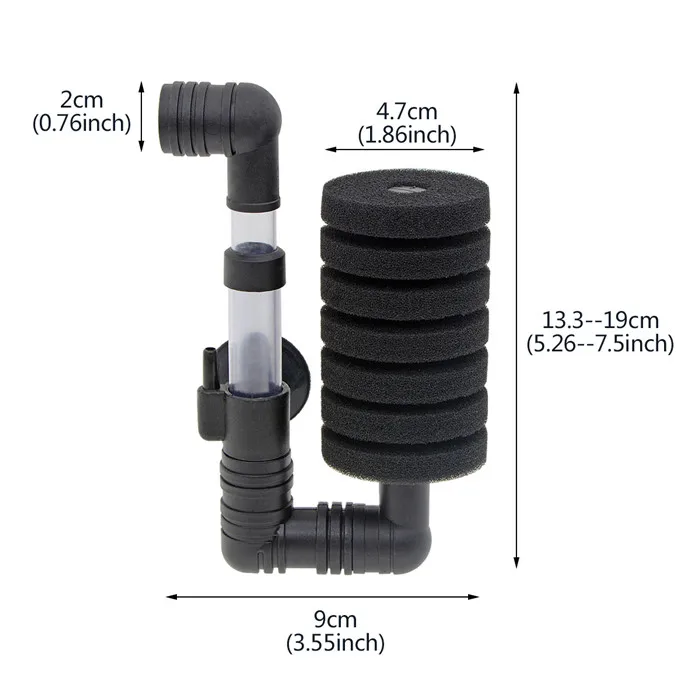 Saim фильтр для аквариума био губчатые фильтры двойной супер Биохимический Губчатый Фильтр для аквариума воздушный фильтр инструменты для аквариумов