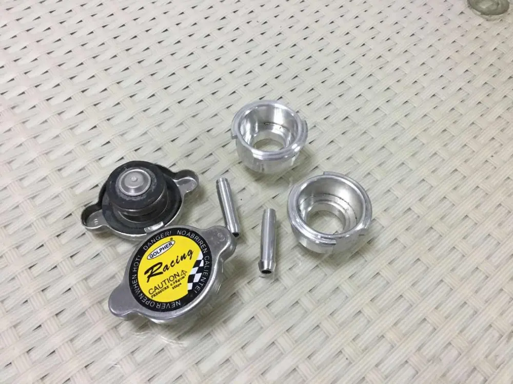 Бар 16 LBS-PSI хромированный радиатор заливной горловины и крышки и трубы