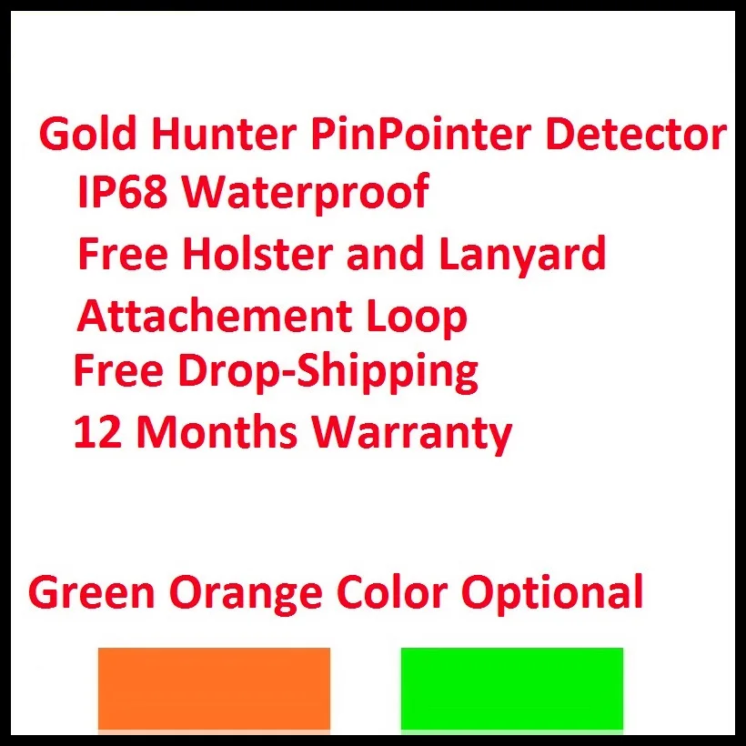 10 шт./лот Gold Hunter AT pro pinpointer водонепроницаемый детектор золота подземный