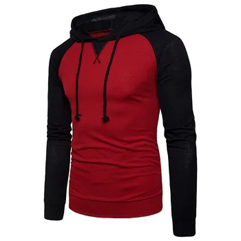 

2018 Men's Sweatshirt & Hoodies Spring Pullover Solid Color Hip Hop Sportsman Wear Black Hoodie Free Shipping