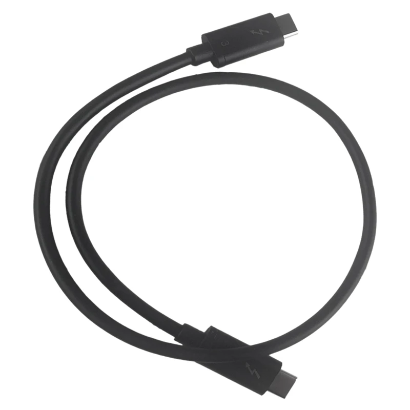 Кабель ABHU-Thunderbolt 3 Usb 3,1 Usb-C Male-Male Thunderbolt 3 40 Гбит/с Usb-C Thunderbolt 3 кабель 50 см