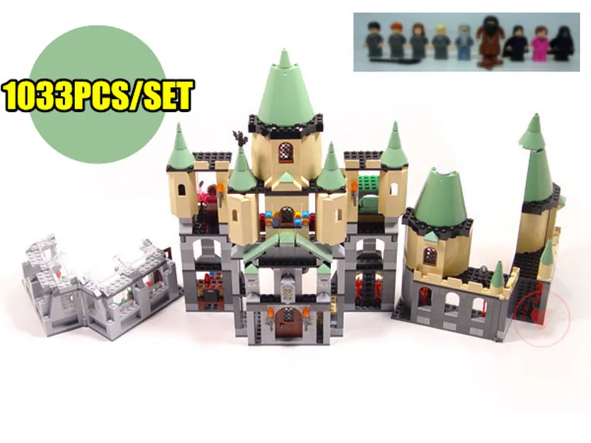 

New harry potter Movie Series fit legoings harry potter Hogwort Castle Figures Model Building Blocks Brick Toys 5378 kid gift