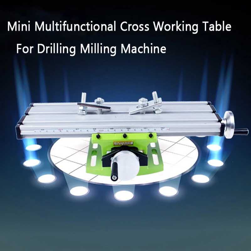 1 шт. кроссовый мини стол для сверления фрезерных станков|table milling machine|mini drilling