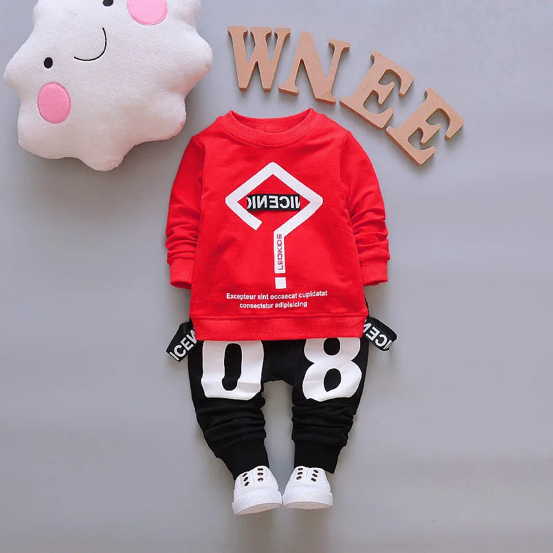 

BibiCola Kids Boys Clothing Set Baby Boys Clothes Sets Autumn r Children Boys 2pcs T-shirt+Pants Girls Sportwear Tracksuit Sets