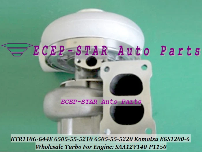 KTR110G 6505-55-5220  6505-55-5210 KTR110G-G44E 6505-55-5220 turbocharger for Komatsu EGS1200-6 SAA12V140-P1150 (2)