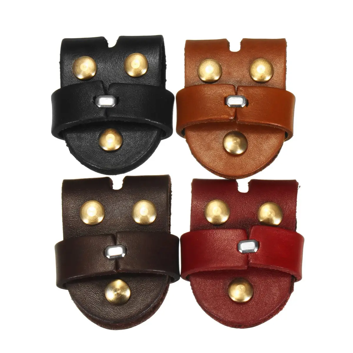 

Kiwarm 1PCs Leather Belt Buckles Belt Accessories Clip Women men Belt Buckles For 4cm Width Belt