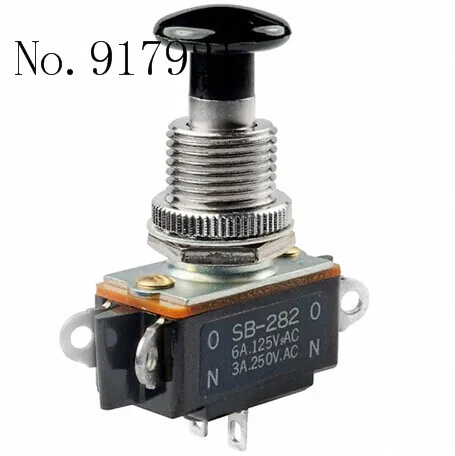 

[ZOB] SB282 imported from Japan nkk day opening SB-61A button switch SB-61B in capacity metal type SB-63A --10pcs/lot