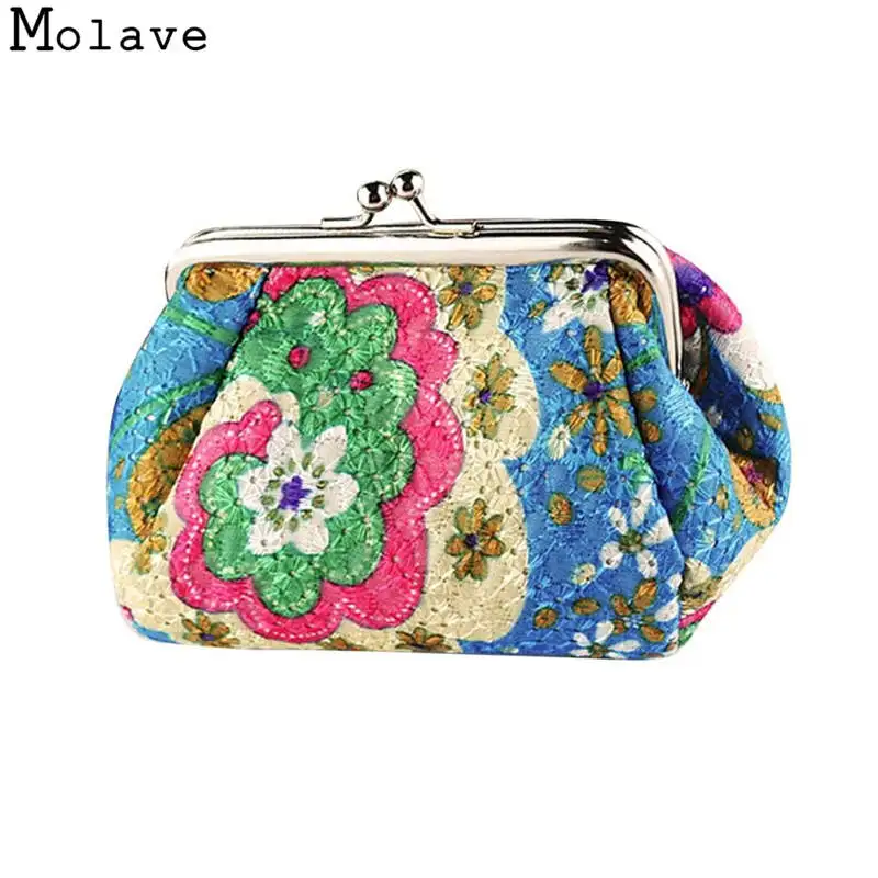 

Naivety Polyester Coins Purses Flower Printing Coin Purse Small Hasp Wallet Floral Prints Portable Bag 50S71213 drop shipping