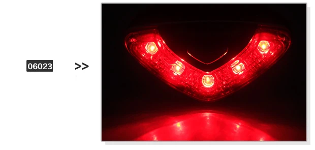 Discount Coolchange 5 LED Super Bright Rear Light Bicycle Red Lamp Flashlight Bike Taillight Cycling Led Light Mountain BikeAccessories 18