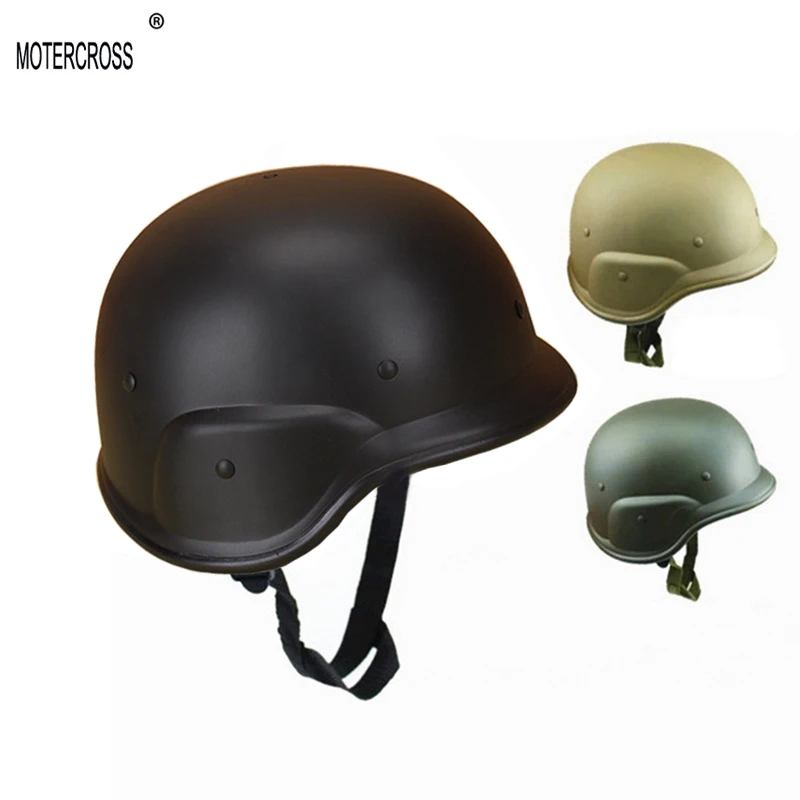 

Free Shipping M88 ABS Plastic Camouflage Helmet Tactics CS US Military Field Army Combat Motos Motorcycle Helmets
