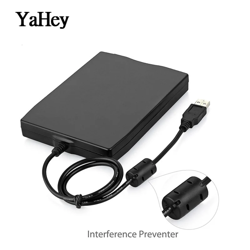

USB 2.0 External Floppy Disk Drive 3.5" 1.44MB Super Slim Read/Write Portable Emulators for Laptop PC Windows 7/8/10