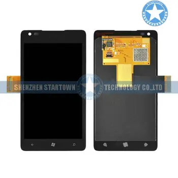 

Black LCD Touch Digitizer Display Screen Assembly Replace for Nokia Lumia 900