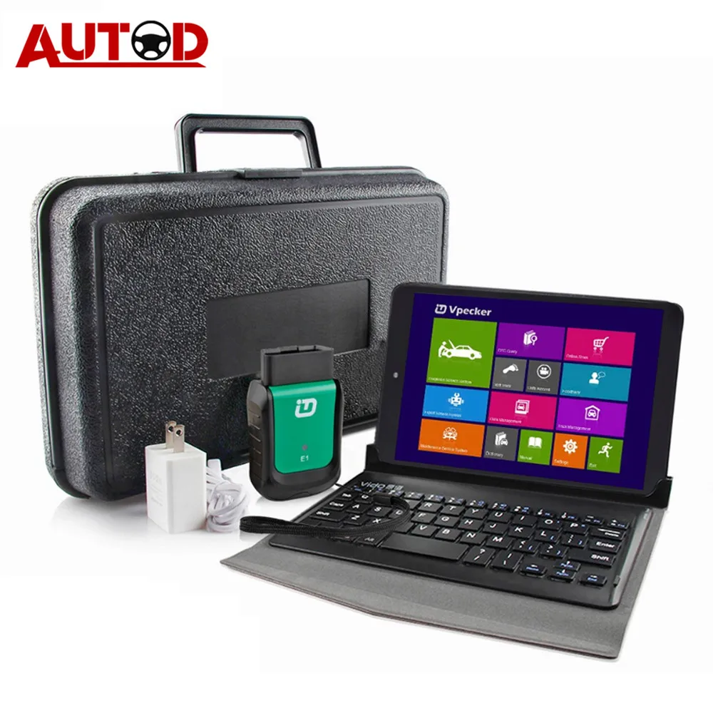 

OBD2 VPECKER E1 Auto Scanner + Tablet OBD2 WiFi Full Systems Easydiag Automotive Scanner Diagnostic Tool