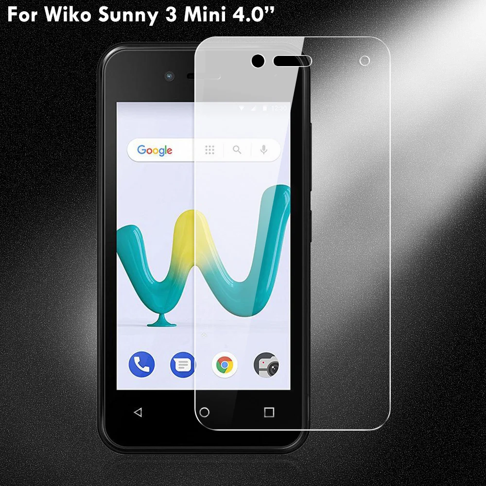 KOC3523_2_Tempered Glass for Wiko Sunny 3 Mini 4.0 inch Screen Protector 9H 2.5D Protective Film
