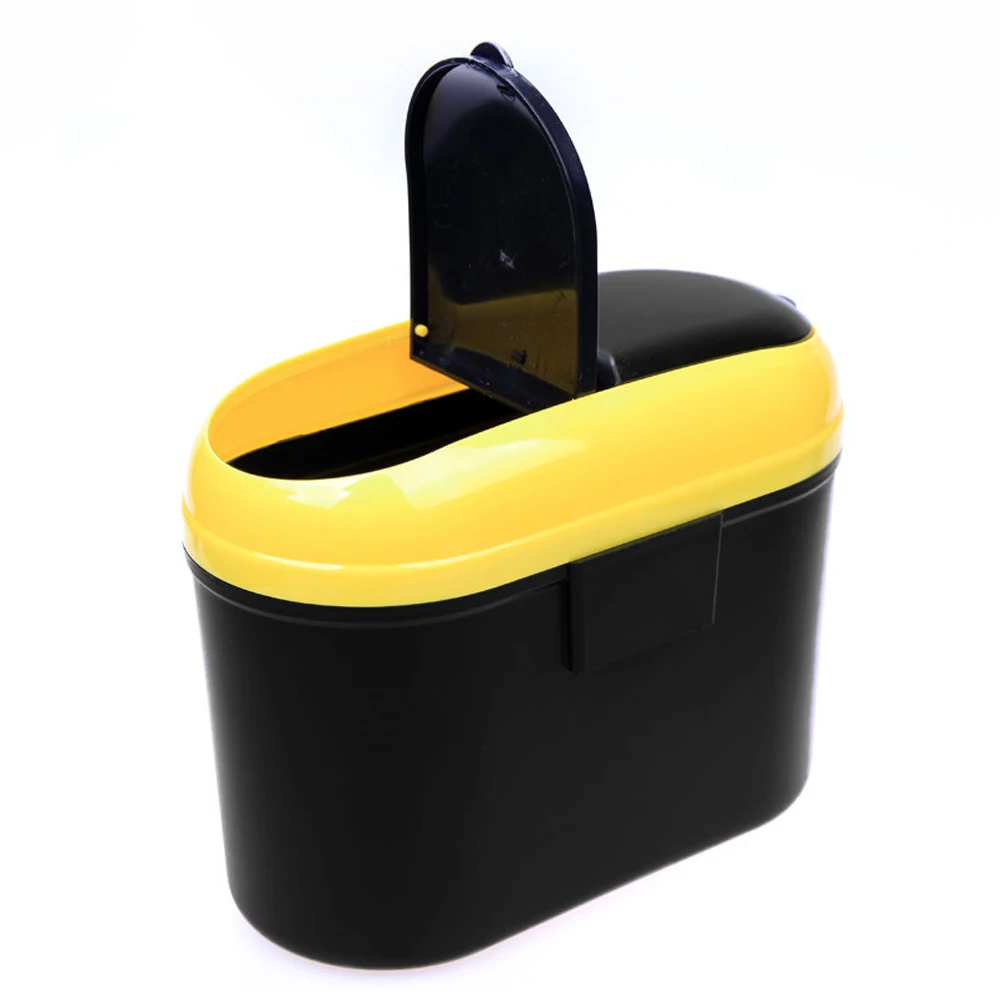 

Hot Pinkycolor Car Storage Box Garbage Collection Box Car Dustbin