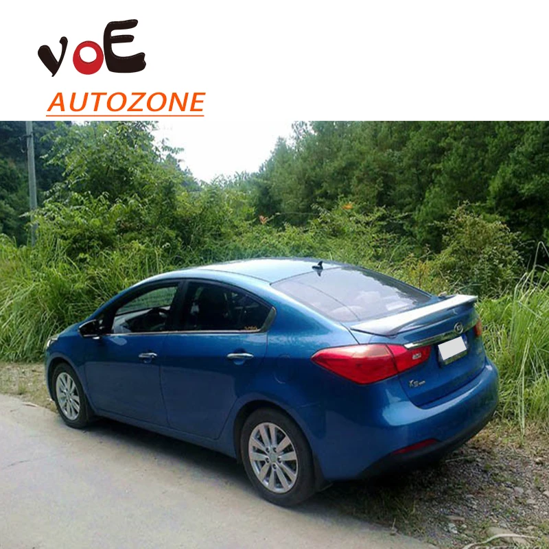 2013 2014 2015 2016 K3 Cerato Авто заднее крыло багажника из АБС пластика спойлер светильник