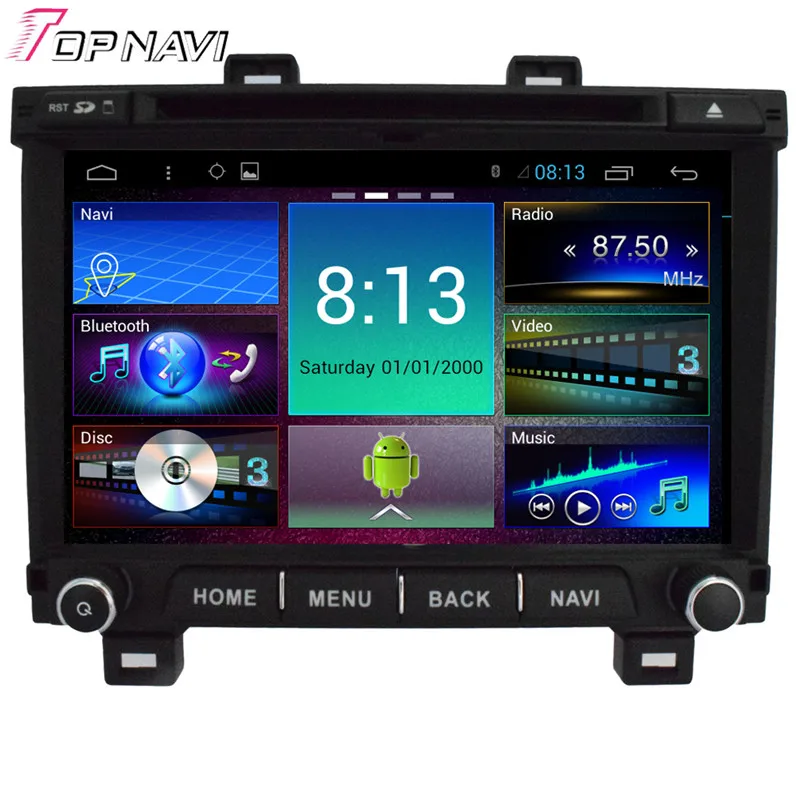 Topnavi 8 Quad Core Android 4 4 Car DVD font b Multimedia b font Player for