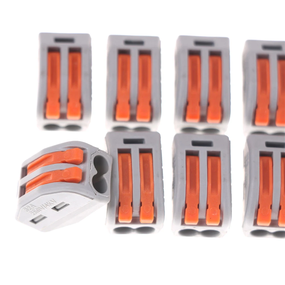 10PCS Electrical Wiring Terminals Household Wire Connectors Fast Terminals For Connection Of Wires Lamps And Lanterns 28~12AWG
