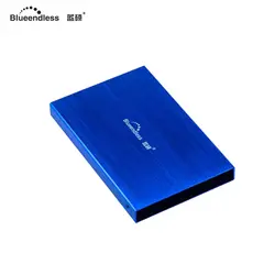 2 шт./лот Алюминий USB 2,0 жесткий диск caddy внешний HDD корпус 2,5 дюймов IDE HDD Портативный диск коробка случаях Blueendless u25YA-IDE