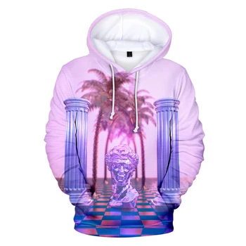 

Aikooki New Arrival Vaporwave 3D Print Sweatshirt Males/Females Spring Fall Winter Fashion Loose Long Sleeve Hoodie