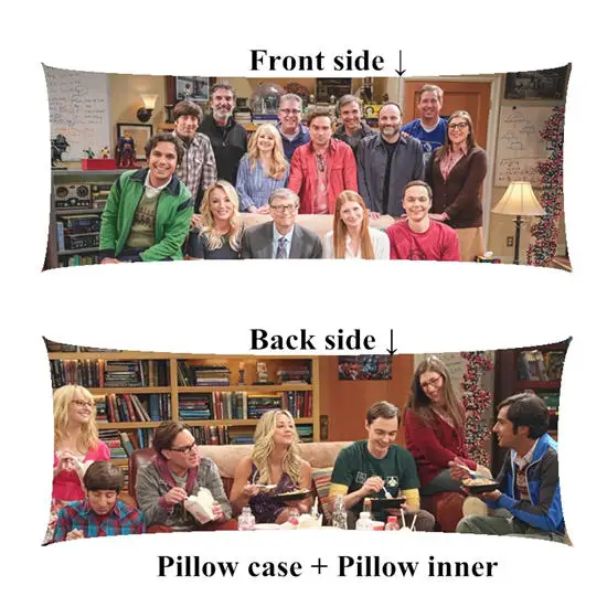 The big bang theory body pillow Young Sheldon long size pillow including inner customize