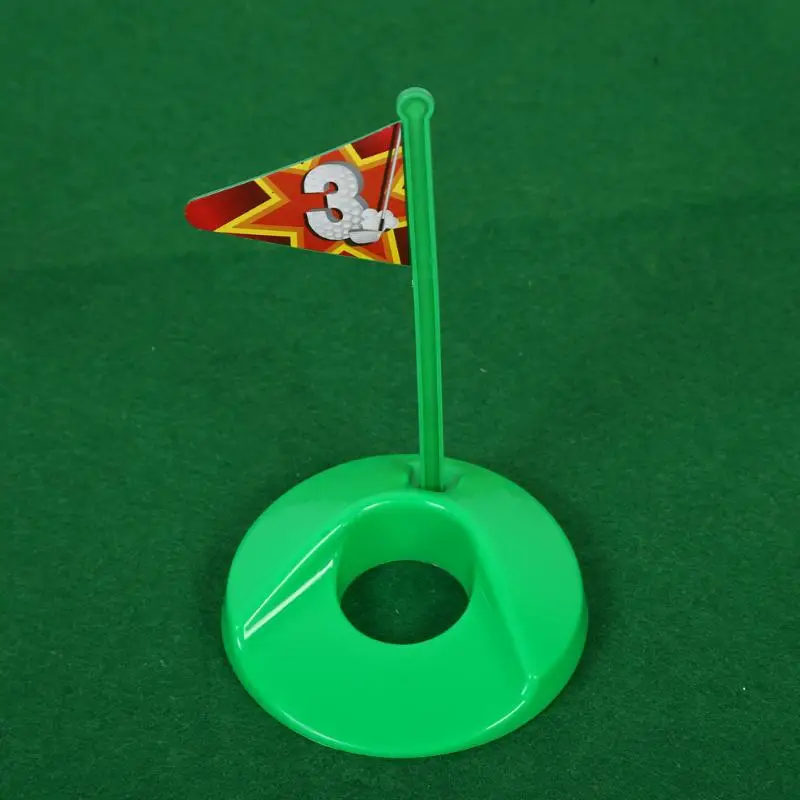 Тип Открытый спортивный горшок шпаттер Туалет Гольф игровой комплект для мини-гольфа Туалет гольф положить зеленый Новинка игра для мужчин и женщин