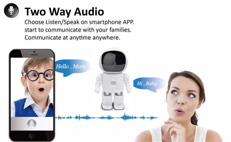 IP cam two way audio 8