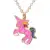 Necklace for girls children kids enamel cartoon horse jewelry accessories women animal necklace pendant party.jpg 50x50