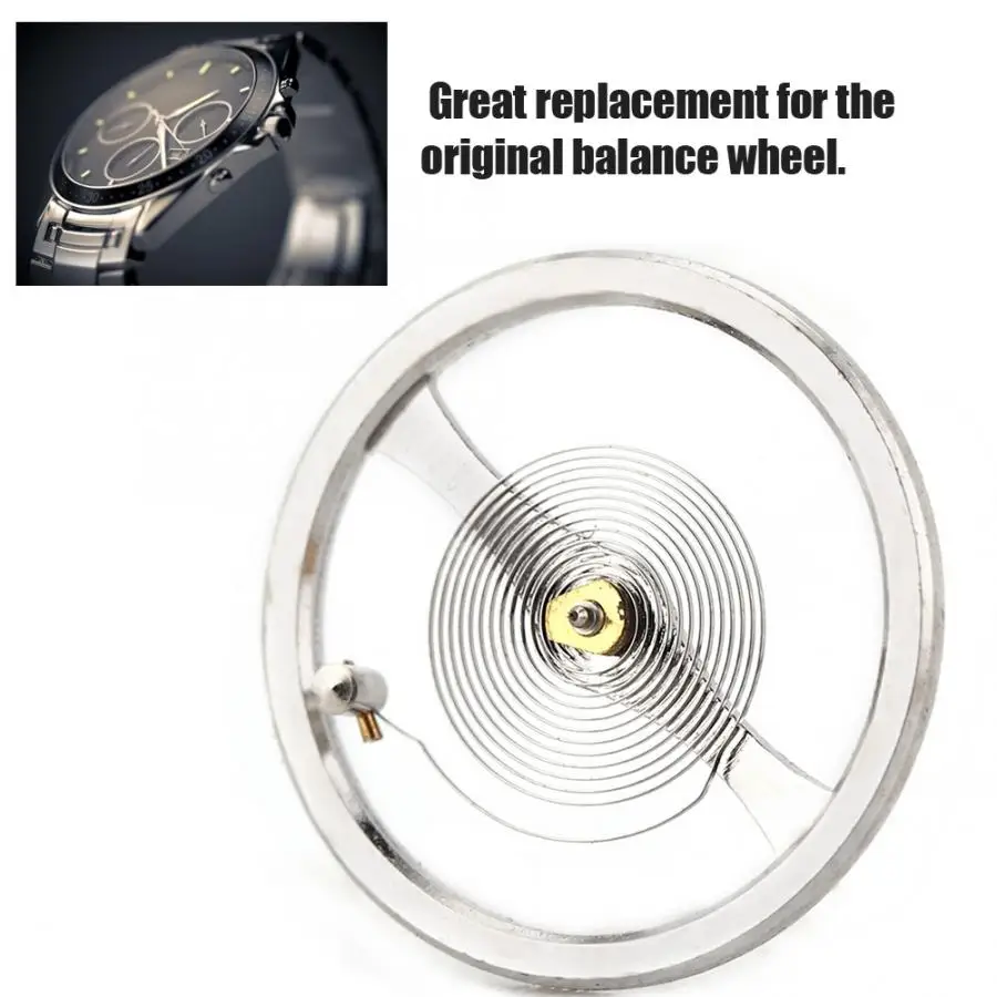 Профессиональный аксессуар для наручных часов, балансировочное колесо, пружина для 7009, механический механизм, инструмент для ремонта часов для часовщика