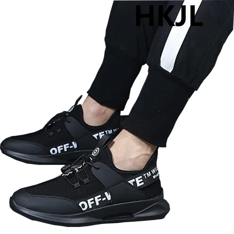 

HKJL 2019 new male sports travel leisure mountaineering beach joker fly mesh face breathable male student shoes