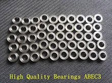 Frete grátis 50 PCS 5X10X4mm rolamento MR105 ZZ ABEC3 5x10x4 Modelo rolamento do motor